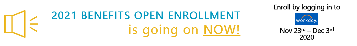 Open Enrollment is going on now