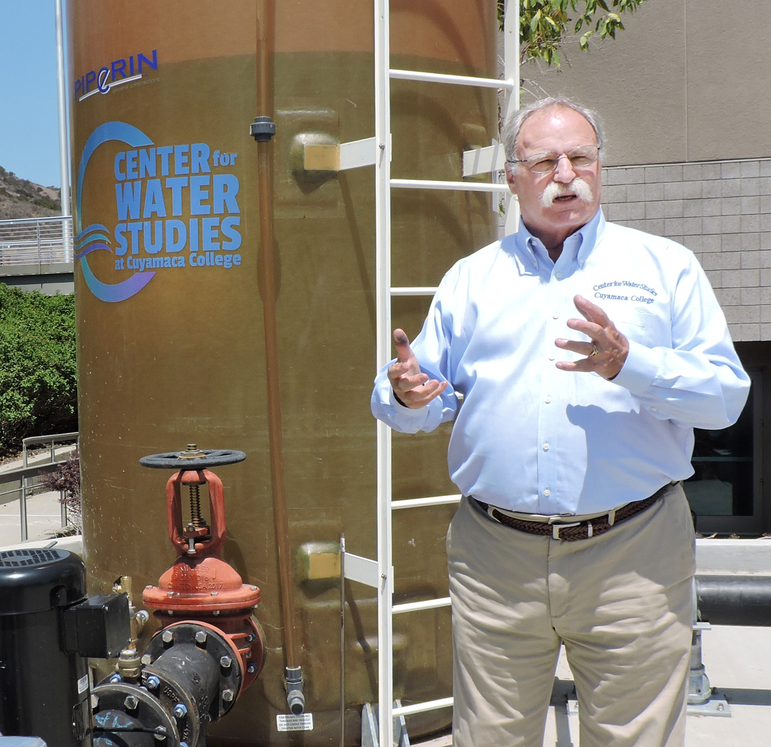 Don Jones at Center for Water Studies